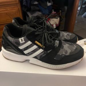 Adidas zx Bape Undefeated 8000